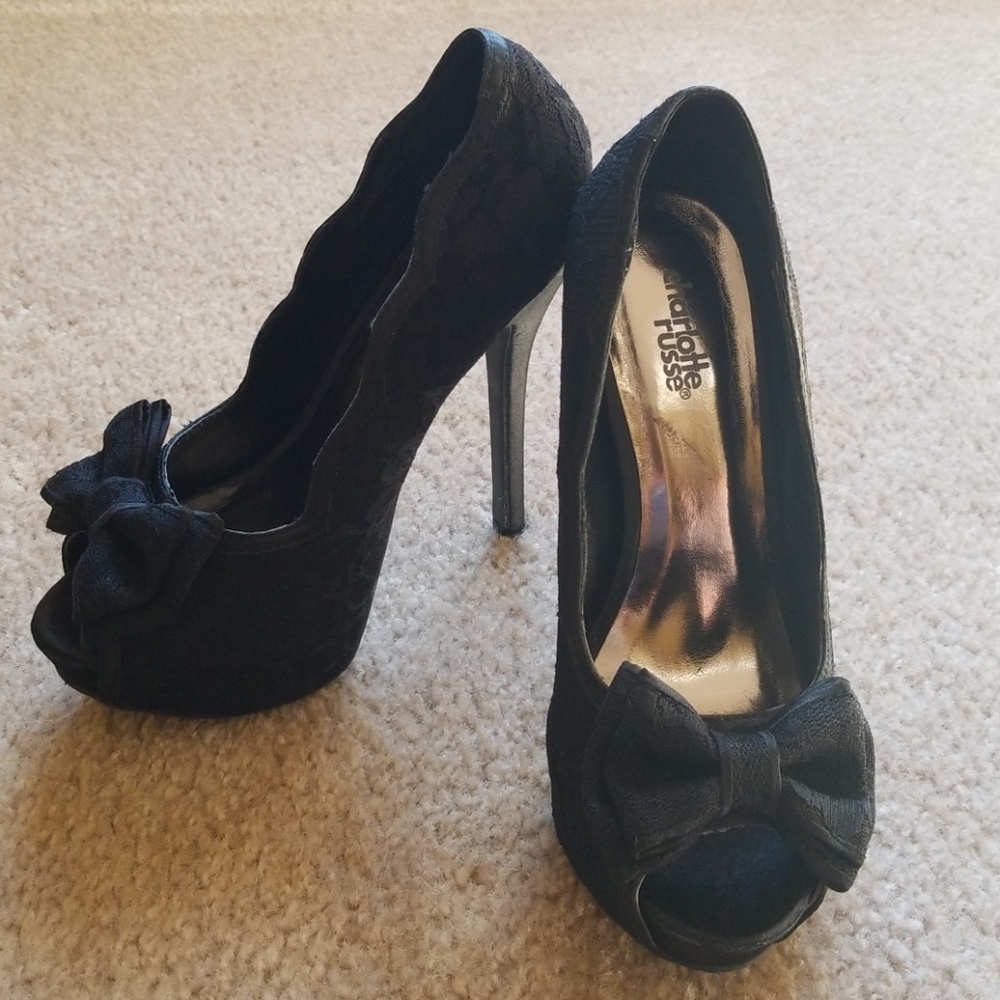 High heel peeptoe sandals